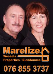 Wessel and Marelize  Wessels, estate agent